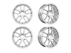 DD2 Centre Lock Wheel Set Gloss Silver. Porsche 992.1 GTS - 992.25.19.R.GS, 992.25.18.F.GS